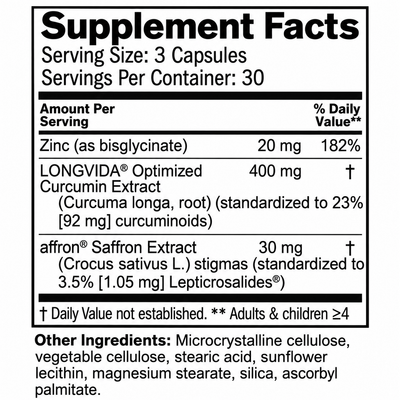 Brain+ Happy Saffron Plus Capsules
