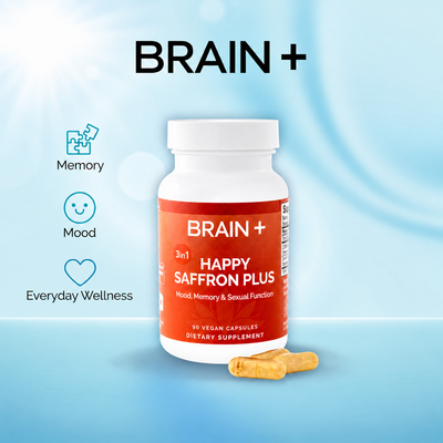 Brain+ Happy Saffron Plus Capsules
